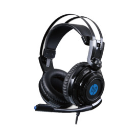 Fone Com Microfone Game 1 P2+USB H200 Preto HP
