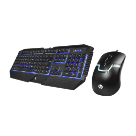 Kit Teclado + Mouse Game GK1100 Preto HP