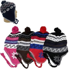 Touca Gorro Peruano De L� Tapa Orelha Modelo Chaves - Juvenil Adulto