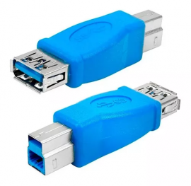 Adaptador Usb 3.1 A Femea Para B Macho - Impressora