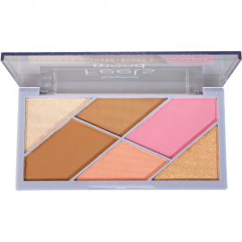 Paleta De Bronze Blush e Iluminador Rubyrose