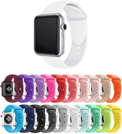 Pulseira Silicone compatvel com Apple Watch 42/44/45/49mm