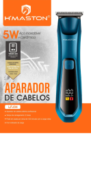 M�quina De Cortar Cabelo E Barba 5W 