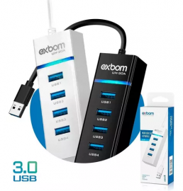 Hub Usb 3.0 Extensor 4 Portas