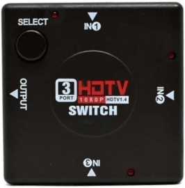 Switch Divisor HDMI Alta Resoluo 3 Entradas 1 Sada 1080P