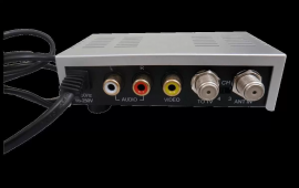 Modulador Audio E Video Para Rf Coaxial Bivolt 110-220v