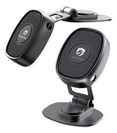 Suporte Celular Para Carro Veicular Magn�tico Retr�ctil Super Forte