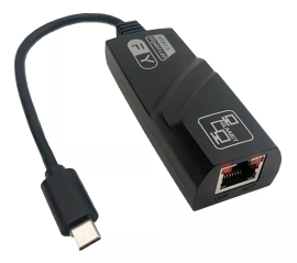 Adaptador De Rede RJ45 Usb Tipo C 