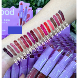 Batom Duo Matte Mood Vitamina E Ruby Rose