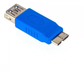 Adaptador Usb 3.0 Fmea Para Micro Usb-b Macho Hd Externo