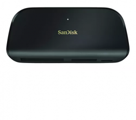 Leitor Carto Memria Sandisk 3 Em 1 Usb C Multicarto Preto